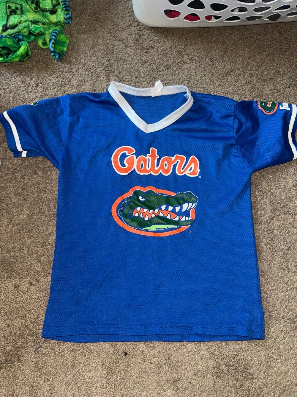 Florida Gators Kids Blue Short Sleeve Jersey Tee